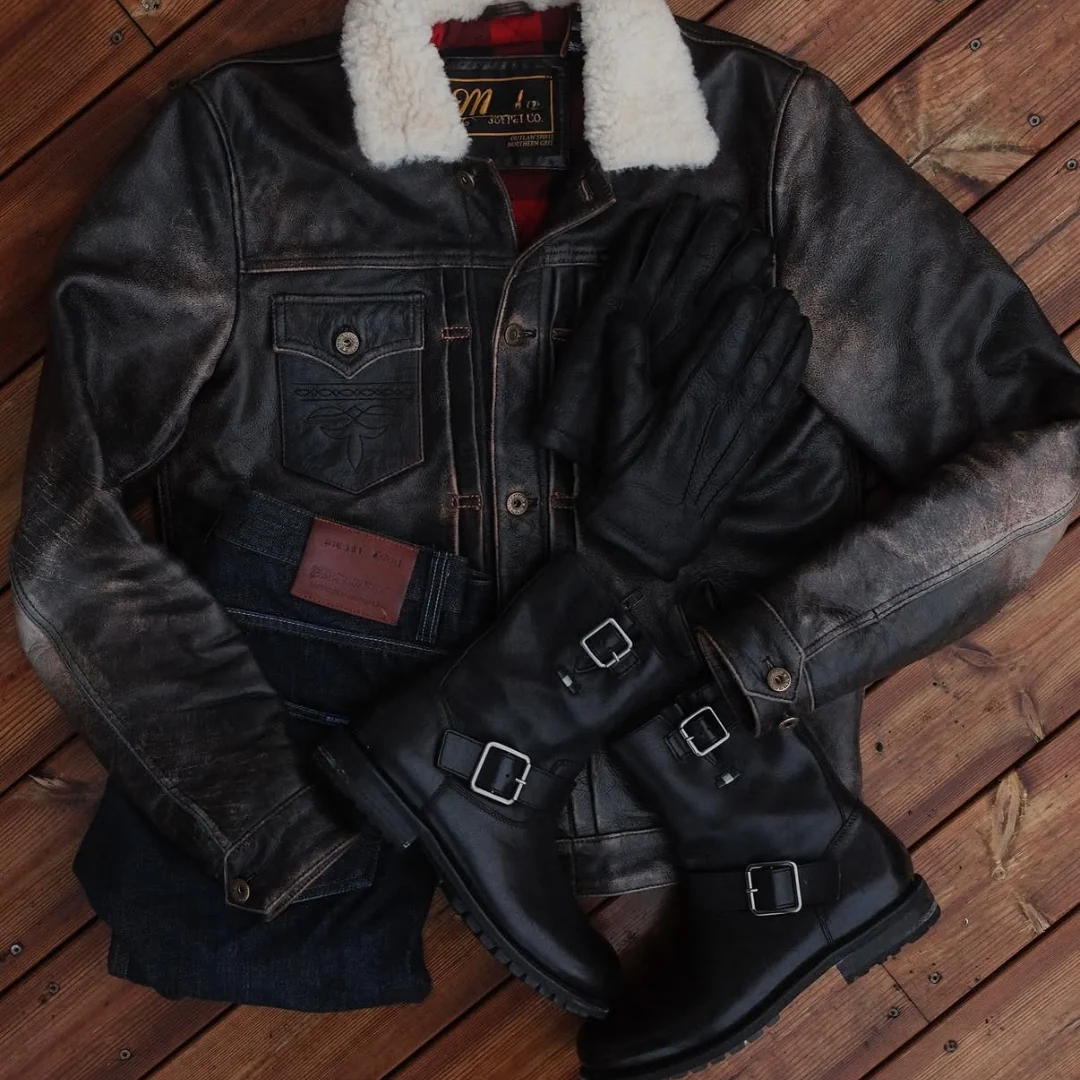 Juneau Men's Biker Boot - Image 3